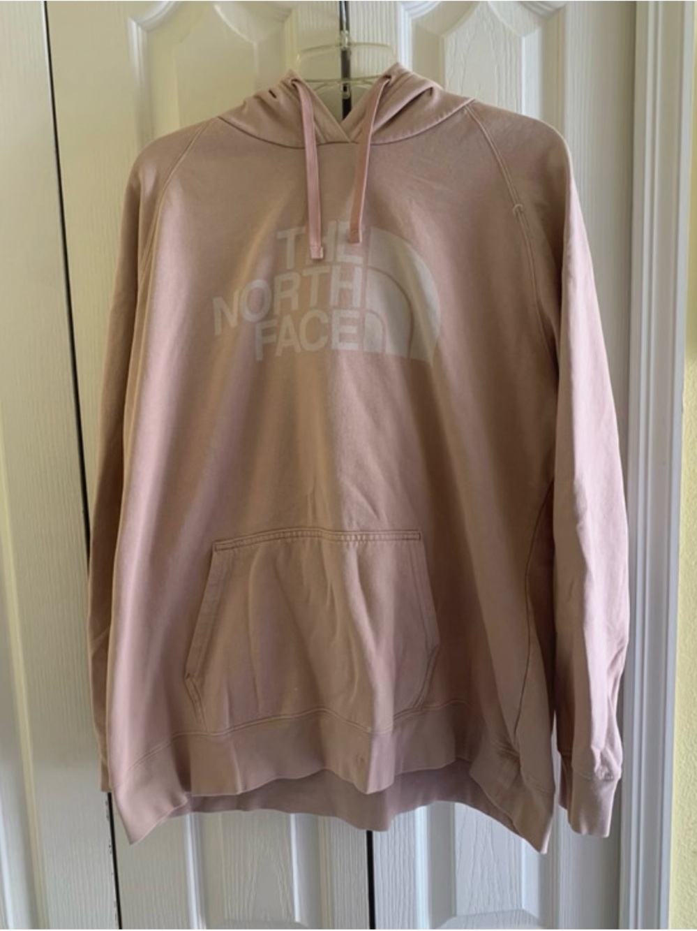 The North Face Men’s Pullover Hoodie - Light Pink